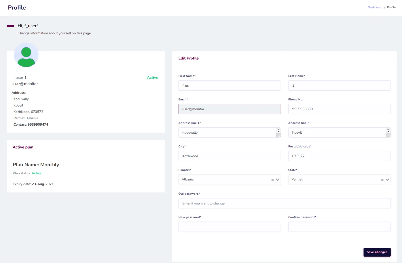Fig 10.1 &mdash; Your profile